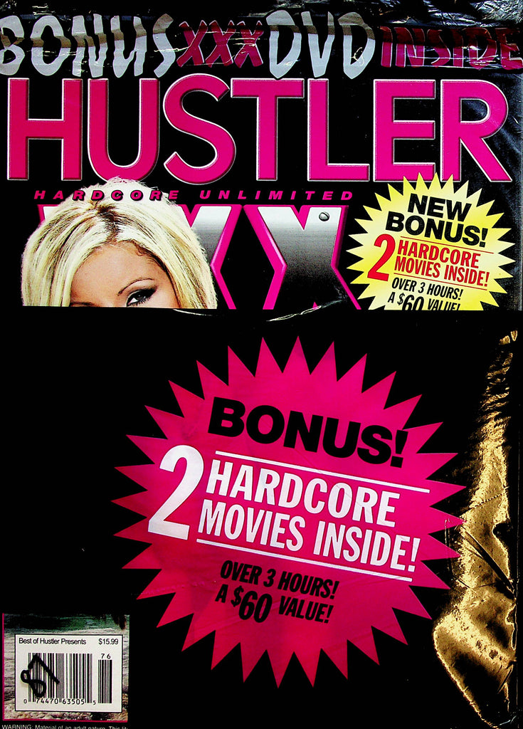 Hustler XXX Hardcore Magazine  w/DVD  #87  2000 New   012123lm-p