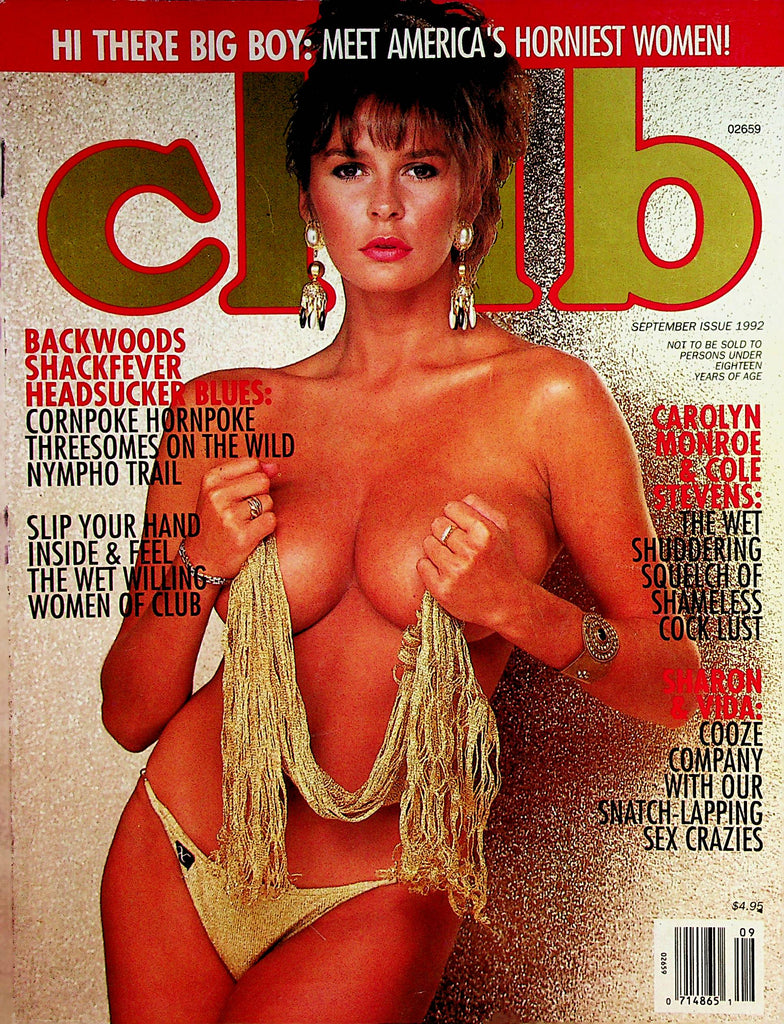 Club Busty Magazine   Carolyn Monroe  September 1992     102422lm-p3