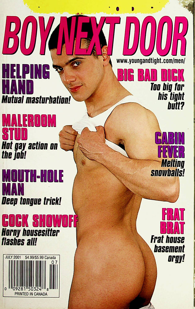 The Boy Next Door Gay Digest  Big Bad Dick / Frat Brat  July 2001   040523lm-p