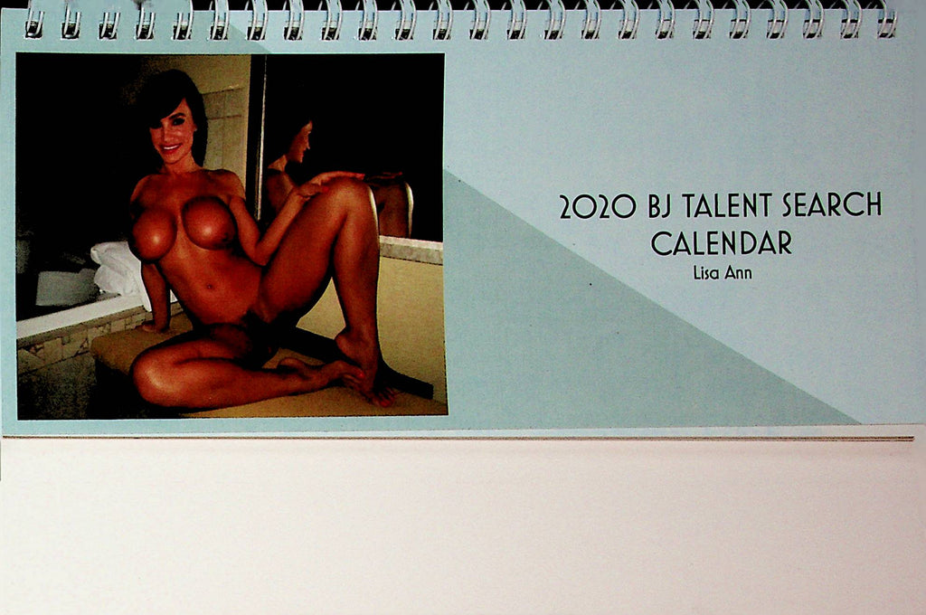 2020 BJ Talent Search Desk Calendar Lisa Ann     110821lm-dm