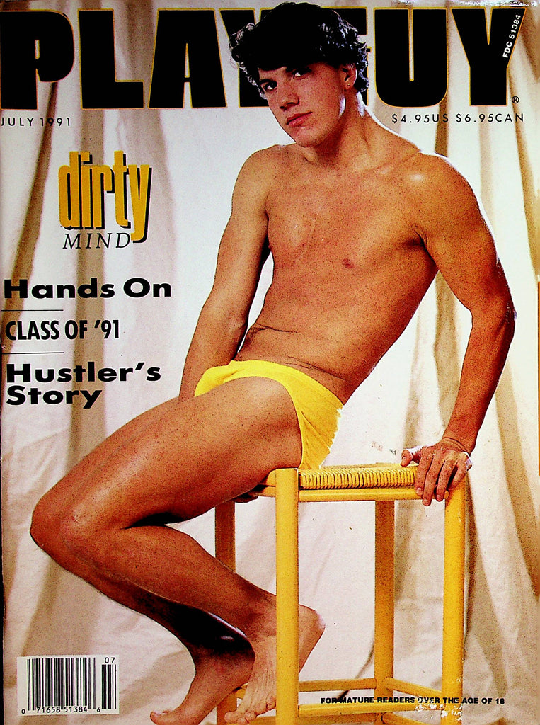 Playguy Gay Magazine  Dirty Mind / Hands On  July 1991     081322lm-p