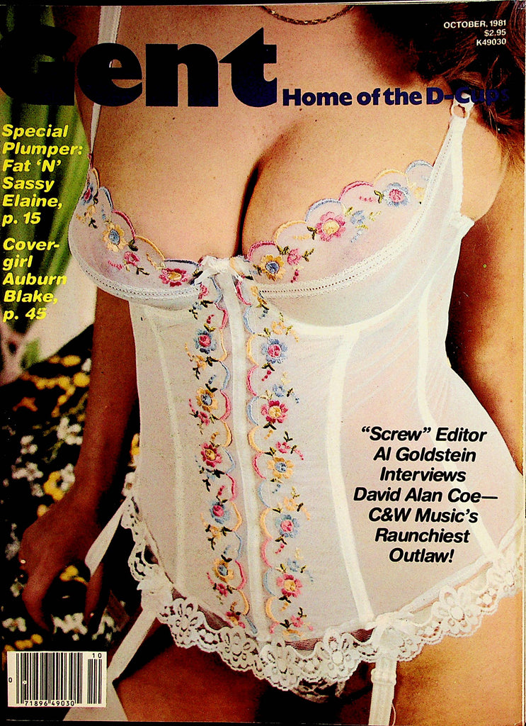 Gent Busty Magazine   Auburn Blake Centerfold Girl   October 1981      091422lm-p2