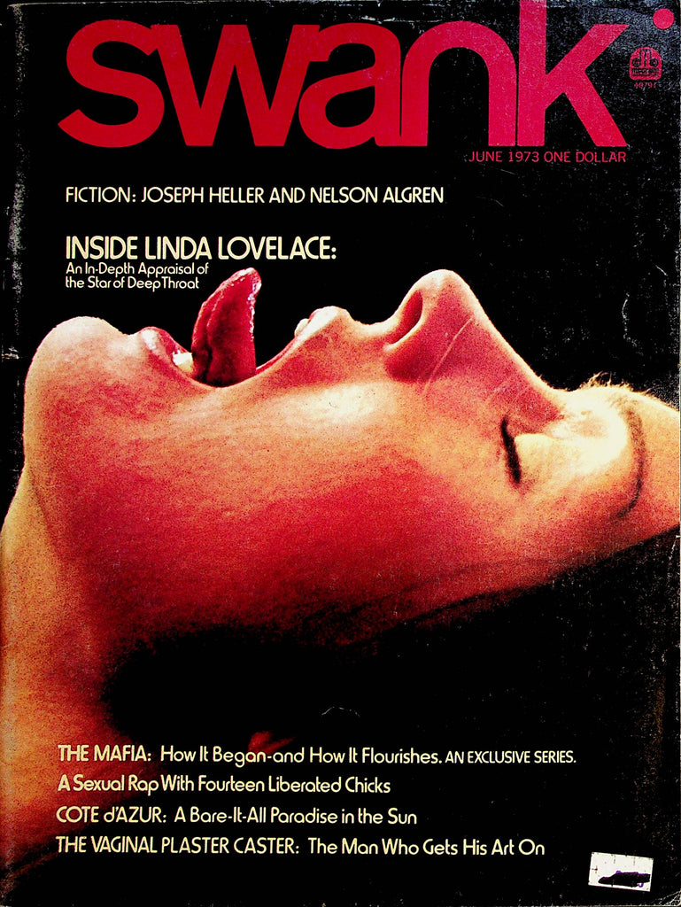 Swank Busty Vintage Magazine  Inside Linda Lovelace  June 1973    031423lm-p