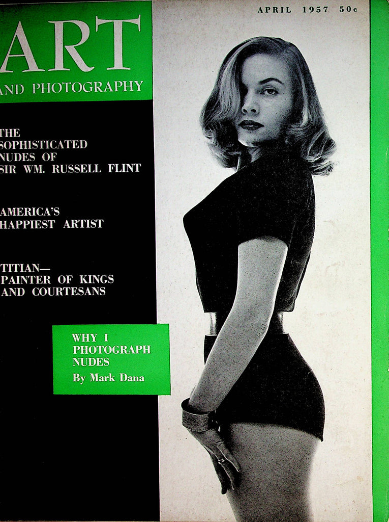 Art & Photography Vintage Magazine  Sophisticated Nudes Of Sir WM. Russell Flint  April 1957      071922lm-p