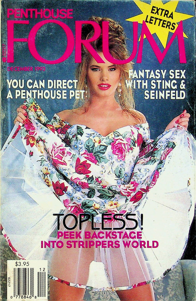 Penthouse Forum Magazine Celebrity Fantasy & Cinema Blue December 1993 083122RP