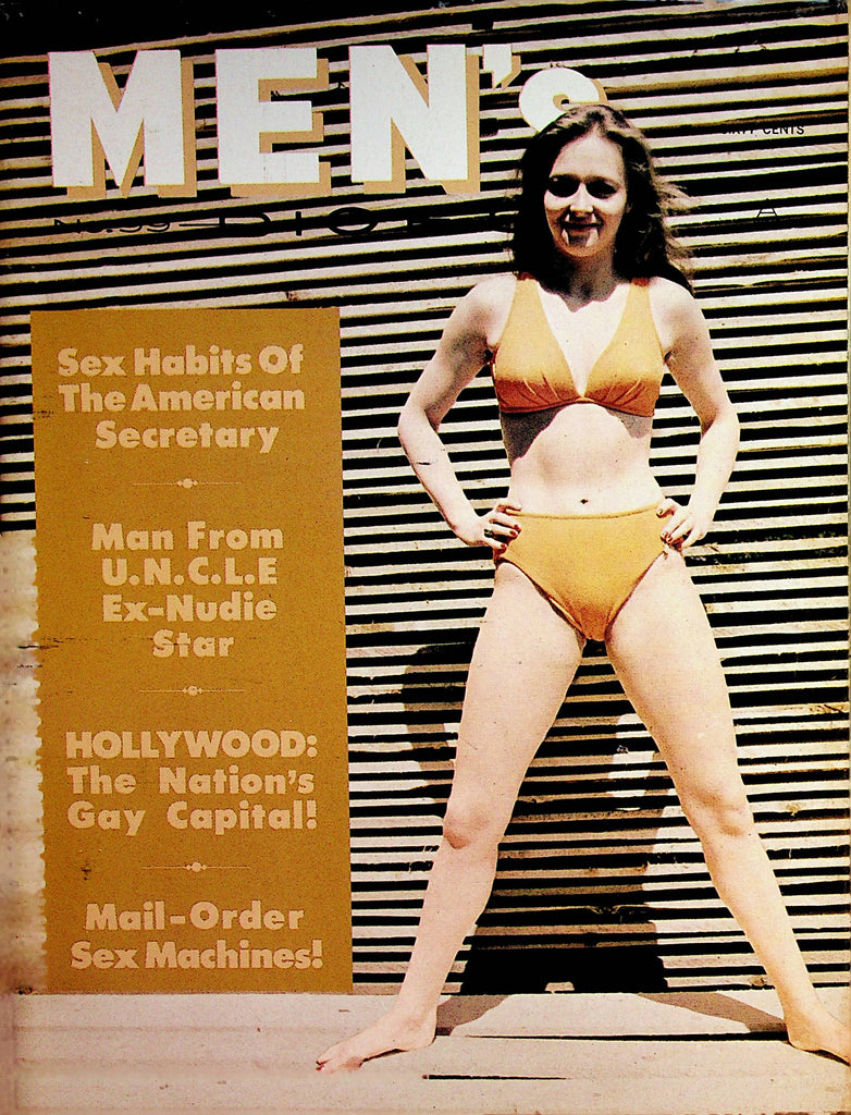 Men's Digest Magazine   Man From U.N.C.L.E. Ex-Nudie Star / Jane Fonda  #99  1969       071322lm-p