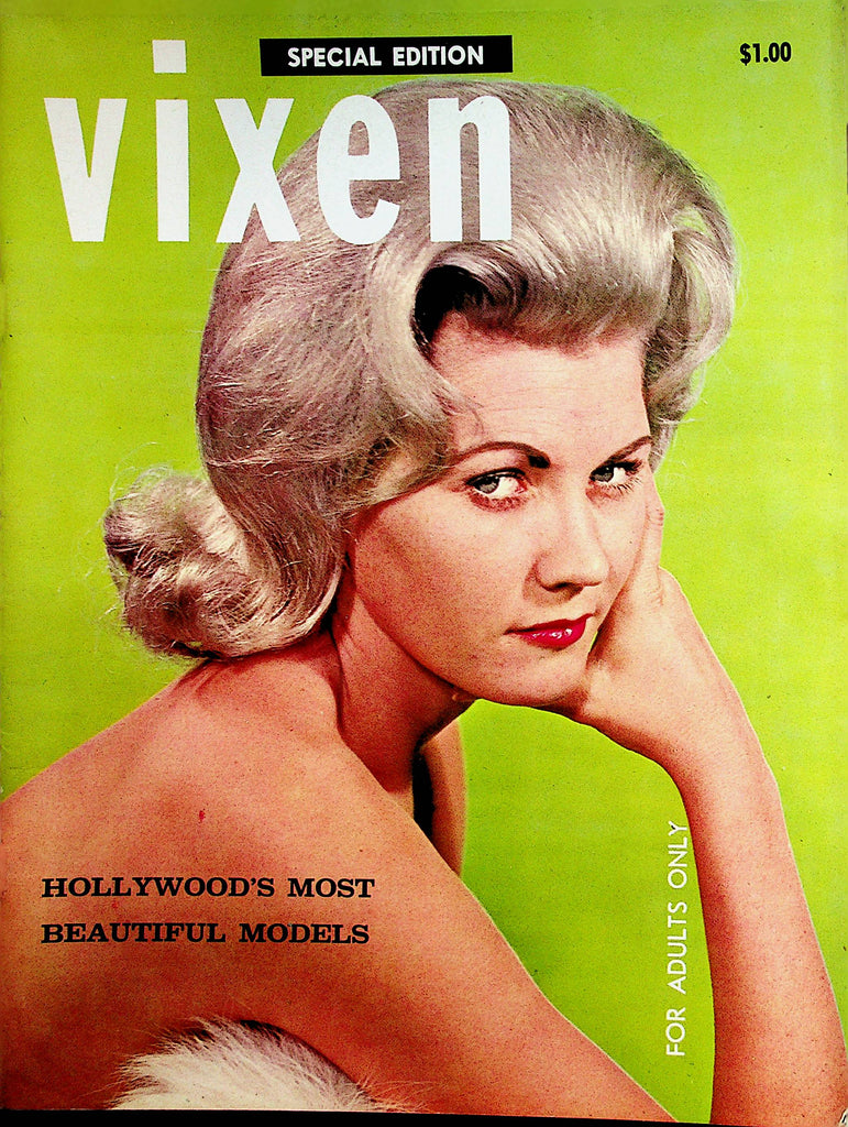 Vixen Busty Magazine  Jane Harper  / Hollywood's Most Beautiful Models  Special Edition  1961  022623lm-p