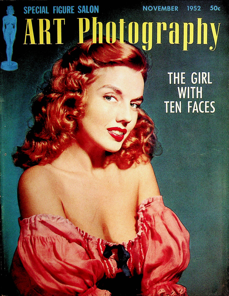 Art Photography Special Figure Salon Magazine  The Girl With Ten Faces  November 1952      070222lm-p