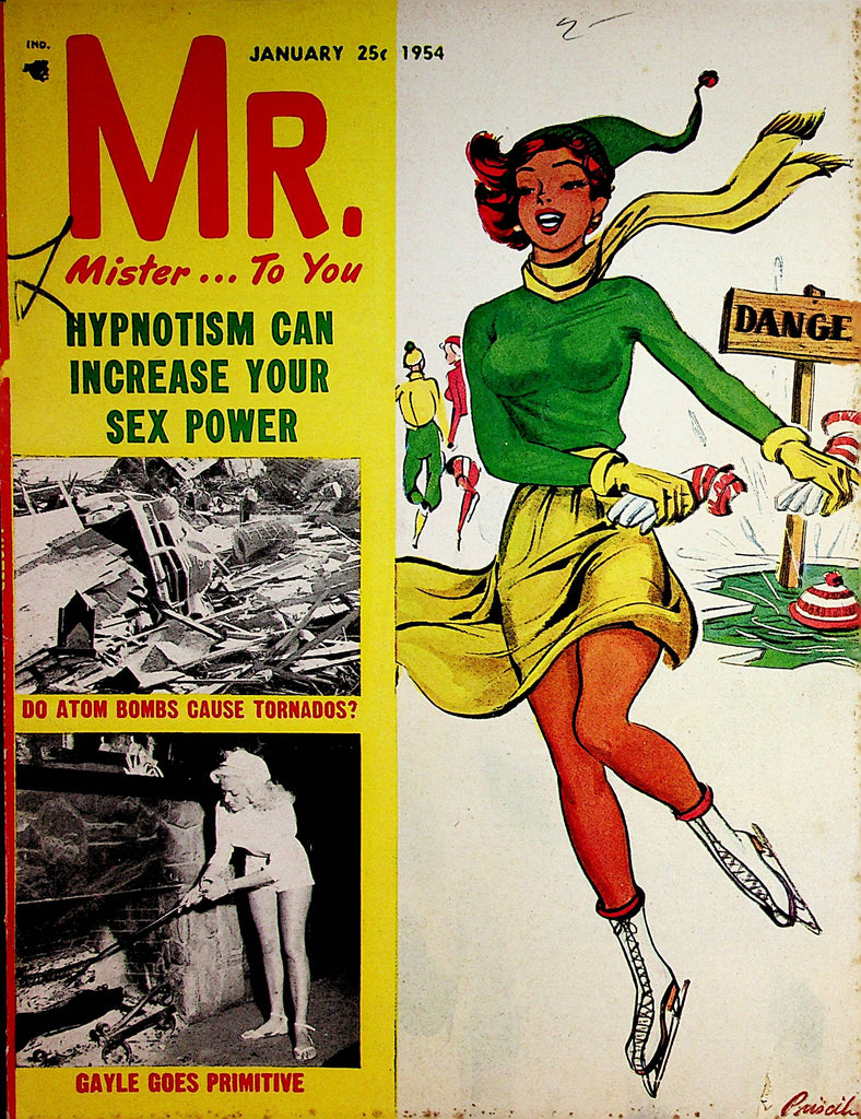 Mr. Magazine  Hypnotism Can Increase Your Sex Power / Gayle Circle  January 1954   071822lm-p