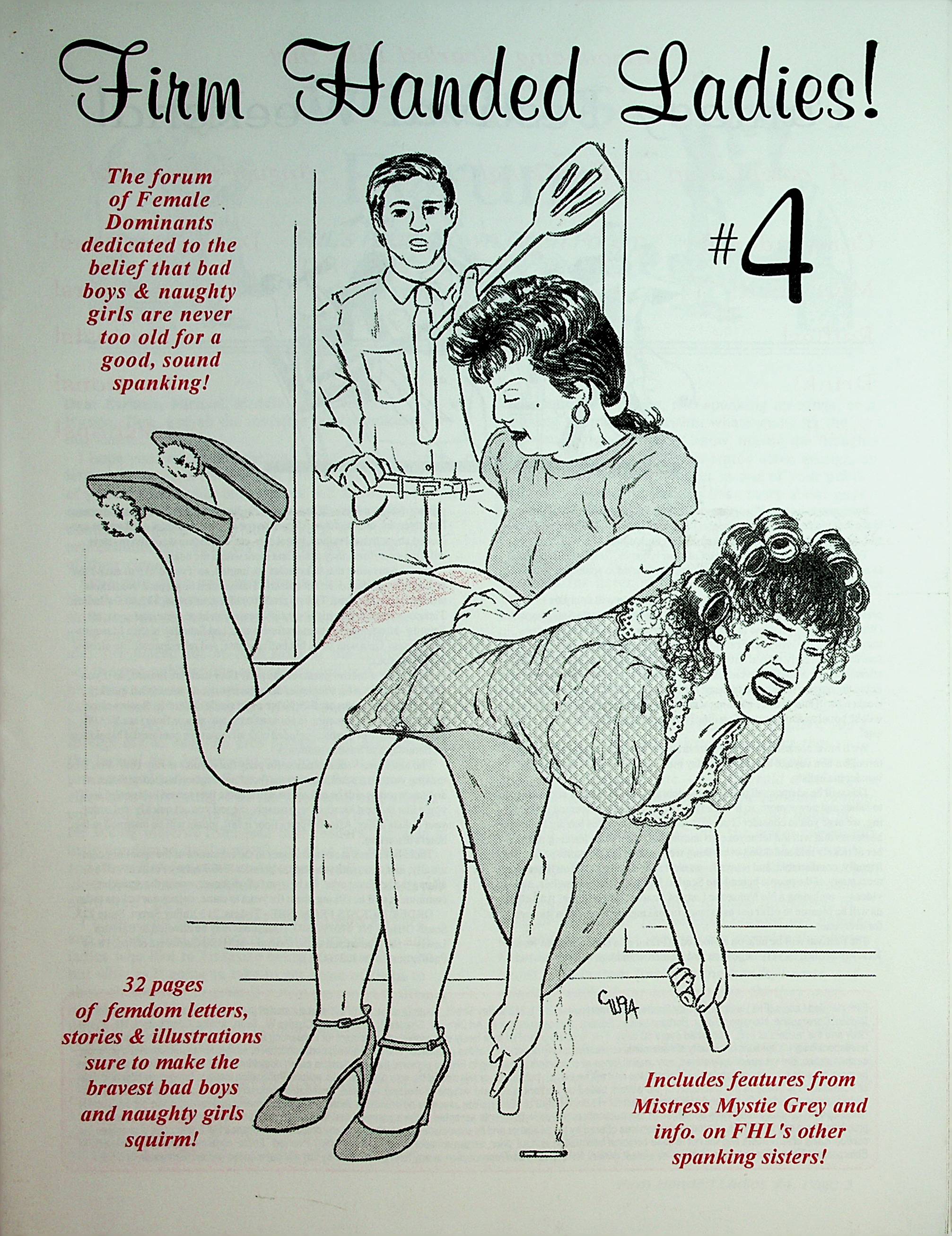 spanking forum Firm Handed Ladies! Spanking Magazine Mistress Mystie Grey #4 1994 080 – Mr-Magazine