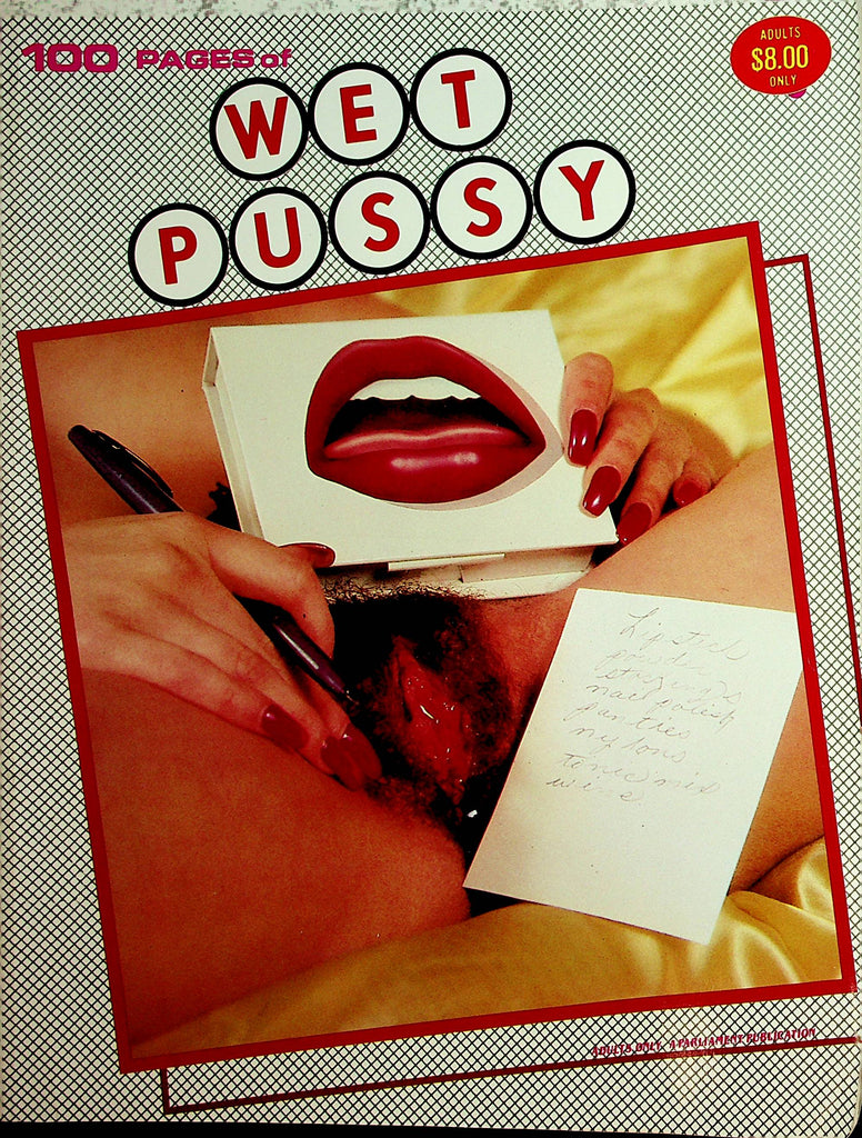 100 Pages Of Wet Pussy Magazine  Seka  1986  Parliament Publication   020522lm-dm