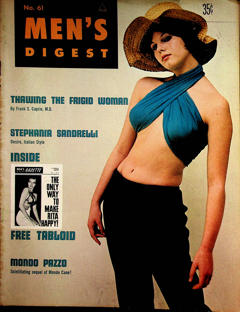 Men's Digest Vintage Magazine  Stephania Sandrelli - Desire, Italian Style #61  December 1965     022823lm-p2
