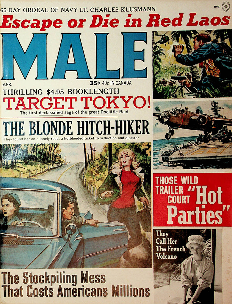Male Vintage Magazine  JFK Remembrance / Elizabeth Hansen  April 1965  112021lm-dm2