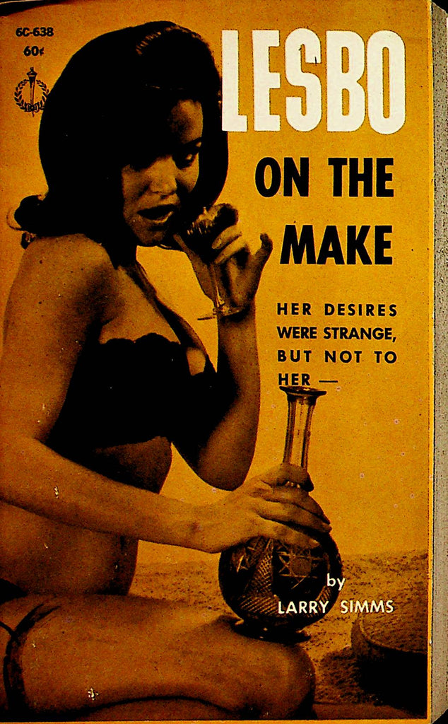 Lesbo On The Make Adult Novel by Larry Simms  1963  022823lm-p2
