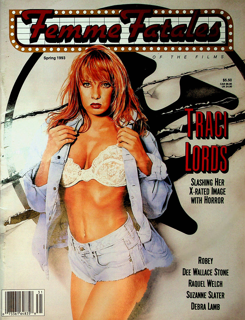 Femme Fatales Magazine   Raquel Welch/ Debra Lamb  Spring 1993     070920lm-sh