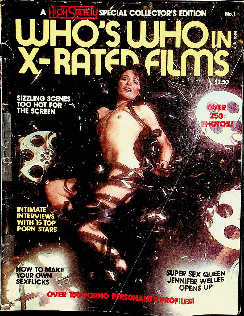 Who's Who In X-rated Films Magazine  Jennifer Welles/ Linda Lovelace   #1 1977     011822lm-dm