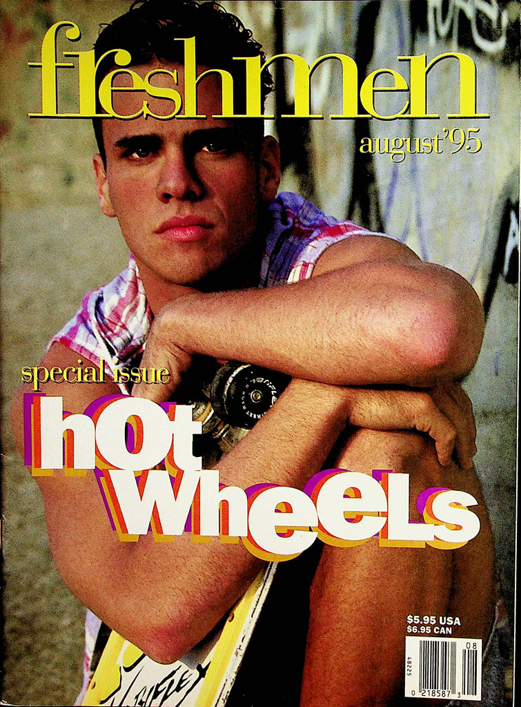 Freshmen Gay Magazine  Cover Guy Bash McKenzie  August 1995    112122lm-p