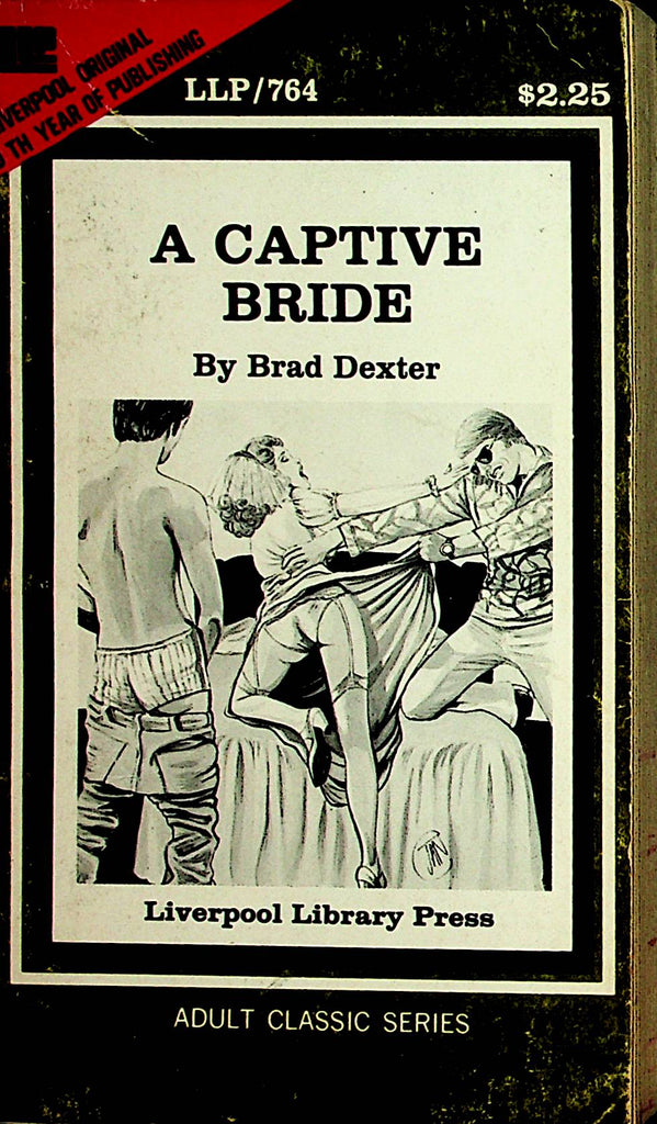 Captive Bride Novel by Brad Dexter 1978 Liverpool Original   110821lm-dm