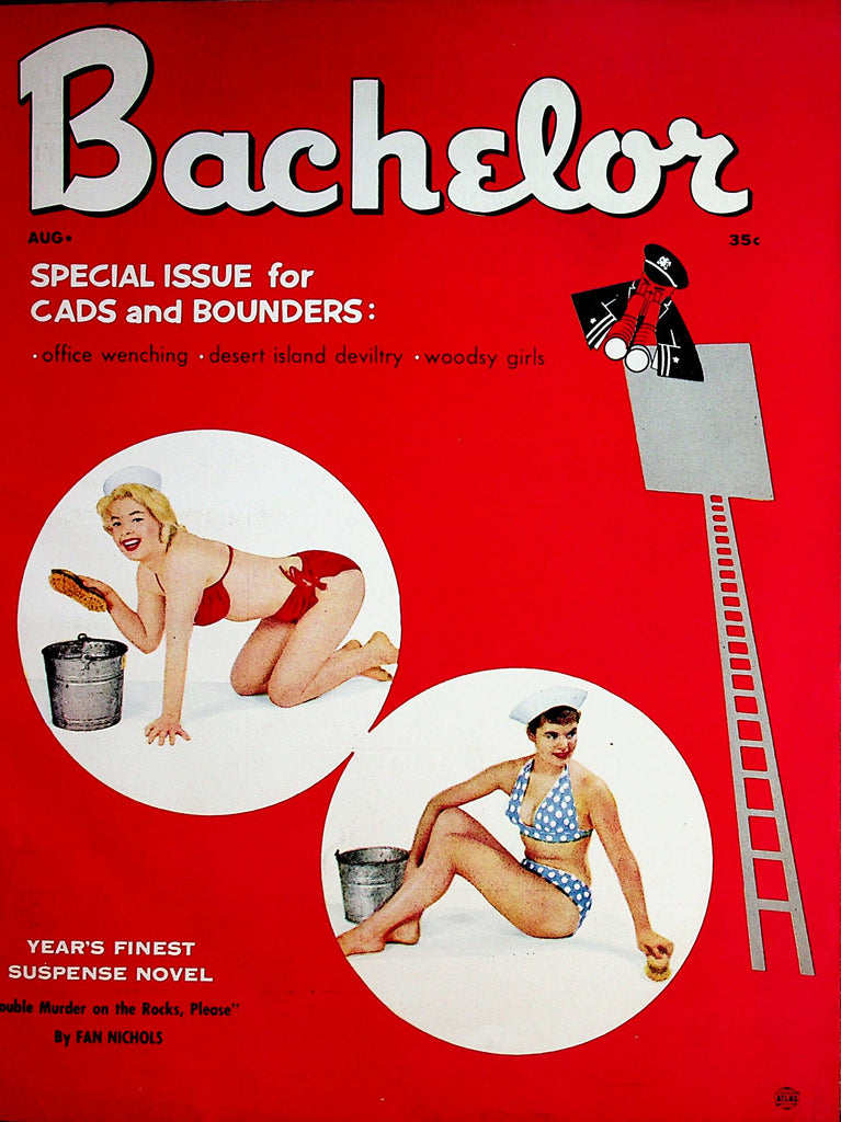 Bachelor Magazine  Marilyn Maher / Special Issue For Cads and Bounders   August 1957    080922lm-p
