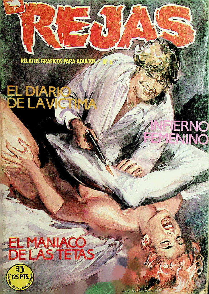 Rejas Spanish Comic Magazine   Infierno Femenino  #6  1987    122121lm-dm