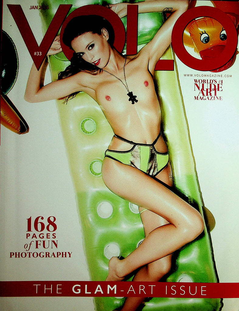 Volo Nude Art Magazine  Cover Model Rubia Stri  #33 The Glam-Art Issue  January 2016   022423lm-p