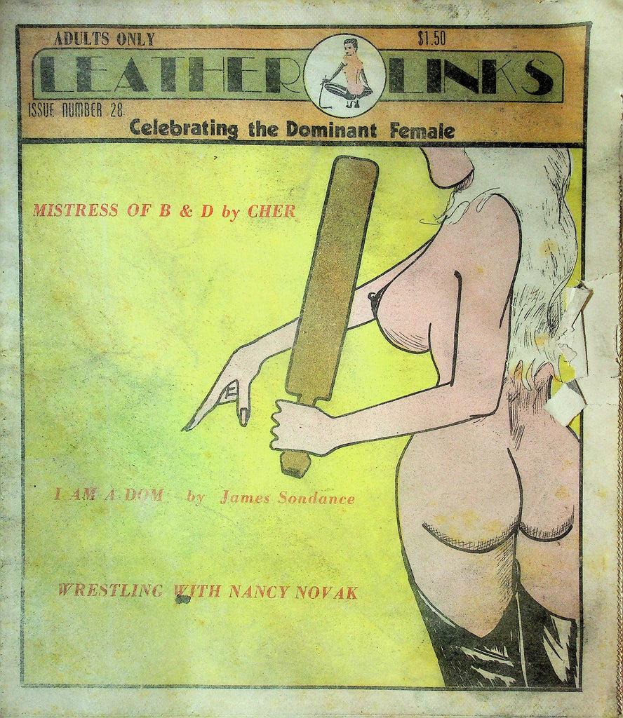 Swinger Newspaper Leather Links Mistress Of B&D & Nancy Novak Issue #28 021023RP