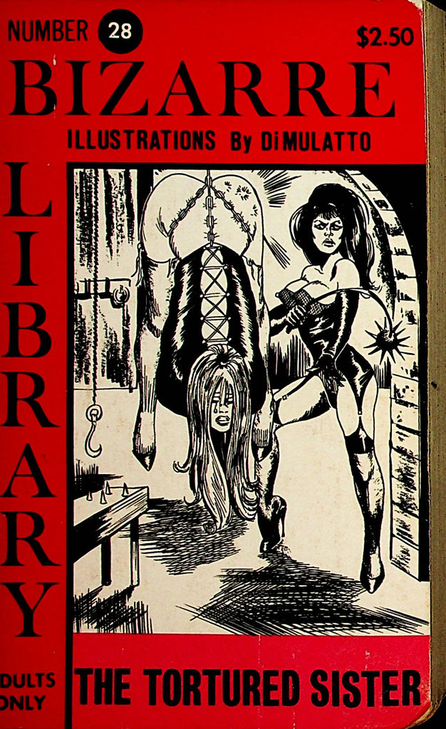 The Tortured Sister Novel  by L. Server  book 28 1980's Bizarre Library    110621lm-dm
