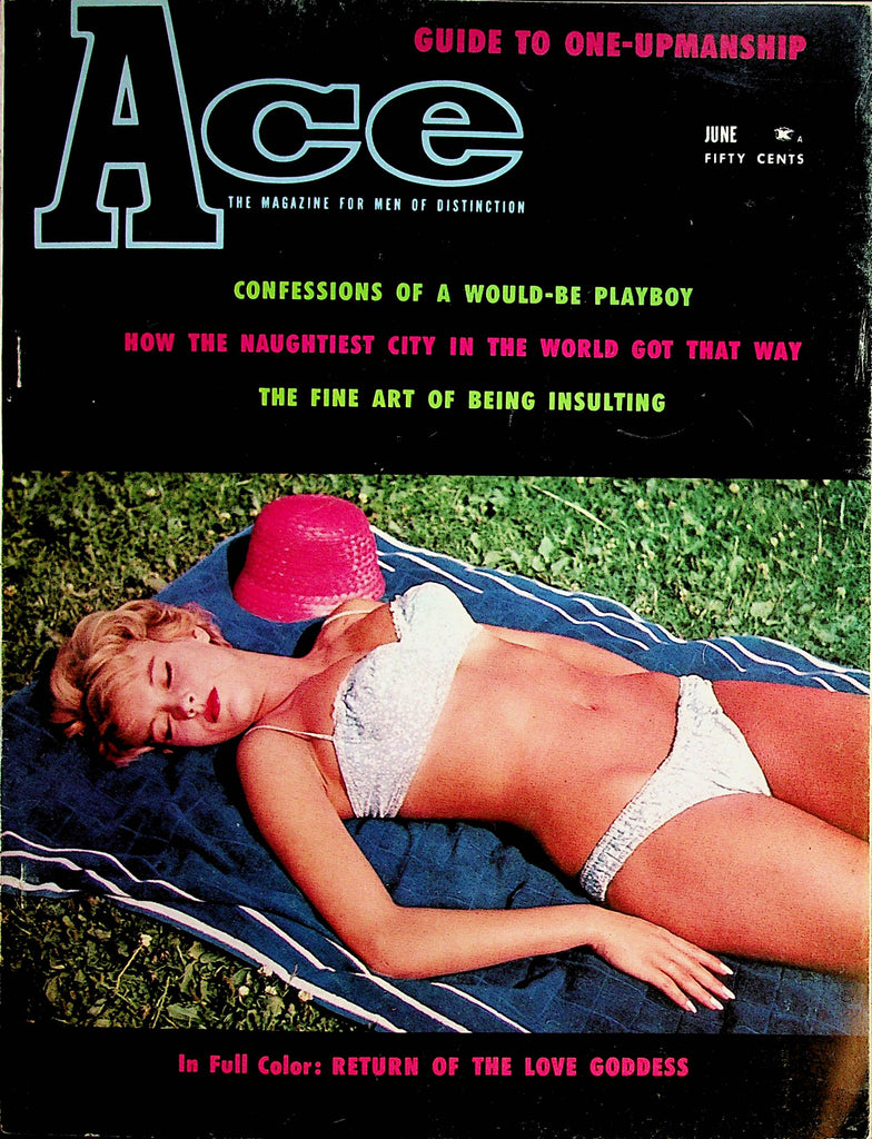 Ace Magazine  Sherry Everett   June 1961     062422lm-p