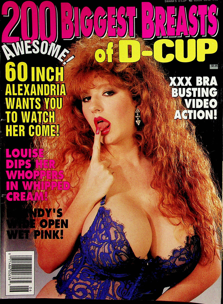 200 Biggest Breasts Of D-Cup Magazine  Kimberly Kupps/ Bianca Trump  July 1992    111422lm-p2