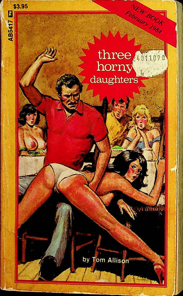 Three Horny Daughters Novel by Tom Allison  1984  Greenleaf Classic  032122lm-p3