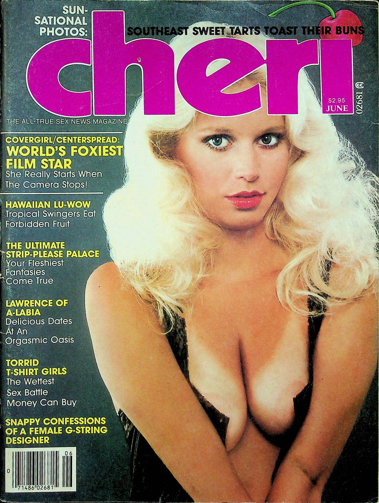 Cheri Magazine Sinthia Blue & Sex With Sylvia June 1981 090222RP