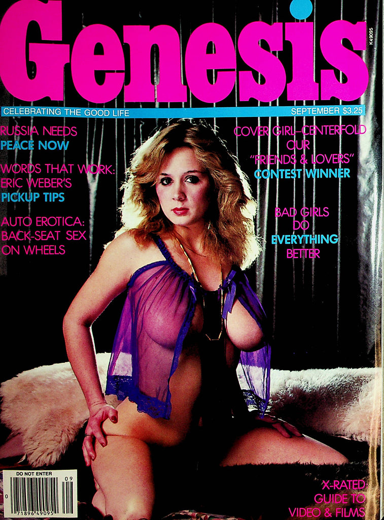 Genesis Magazine Cover and Centerfold Mary Bell September 1982    112021lm-dm