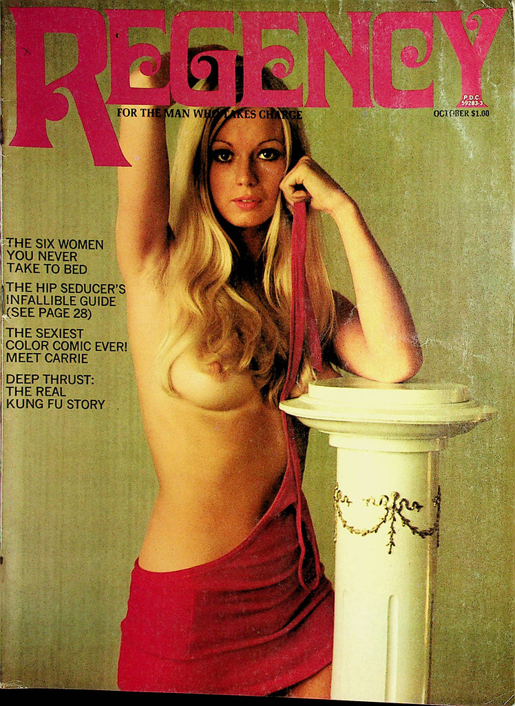 Regency Magazine  Centerfold Girl Claudette Cotteur  October 1973     041622lm-p