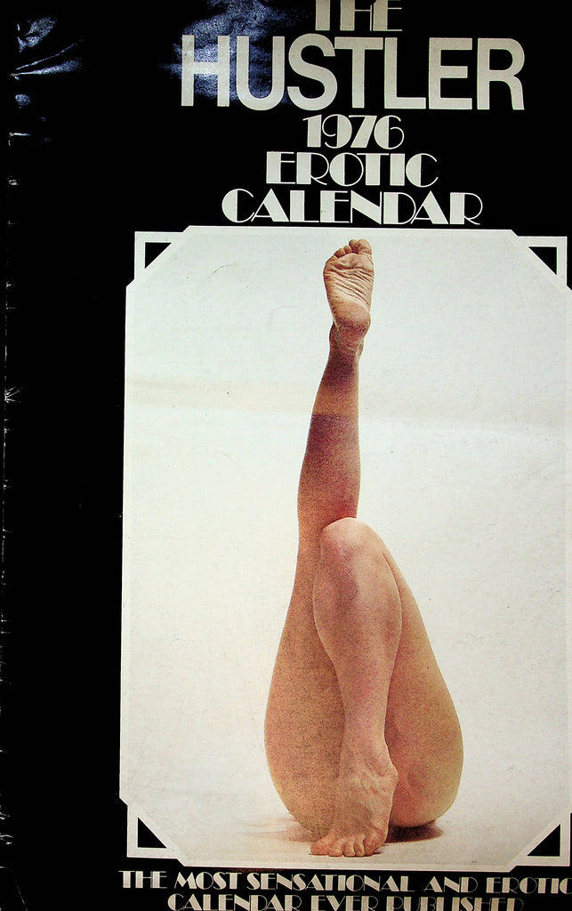The Hustler 1976 Erotic Calendar  14 1/2"  x 11"    041323lm-pcal