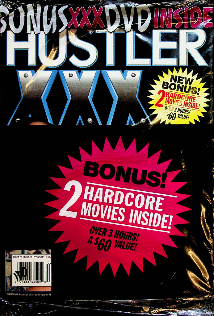 Hustler XXX Hardcore Magazine  w/DVD  #100  2000 New   012123lm-p
