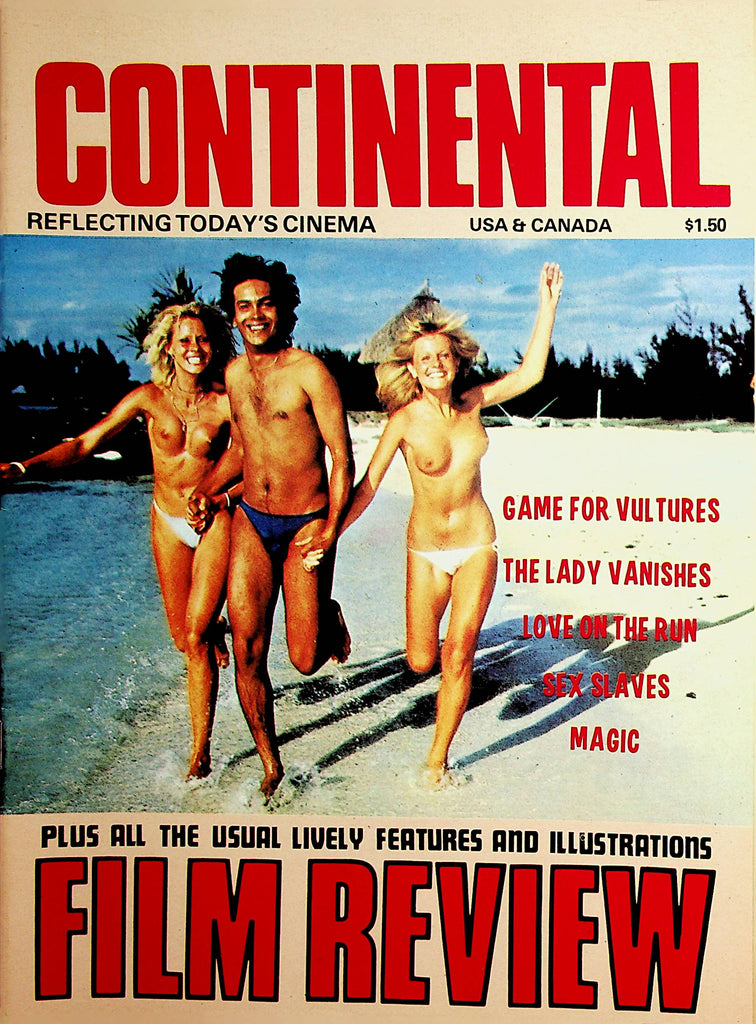 Continental Film Review Magazine   Sex Slaves / Love On The Run  vol.26 #3  1980's    011822lm-dm