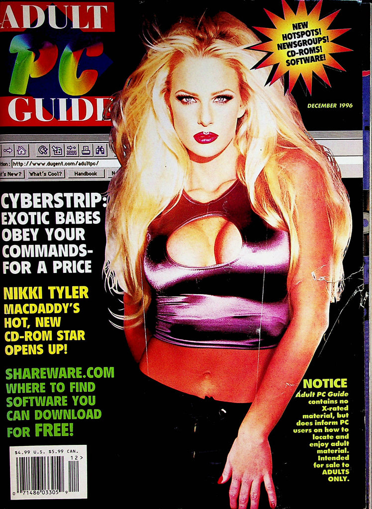 Adult PC Guide Magazine  Nikki Tyler  December 1996  090322lm-p2