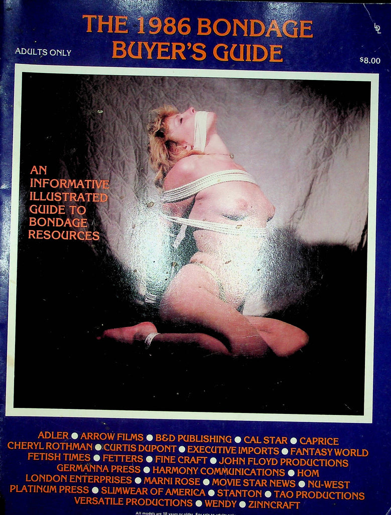 The 1986 Bondage Buyer's Guide 100422RP