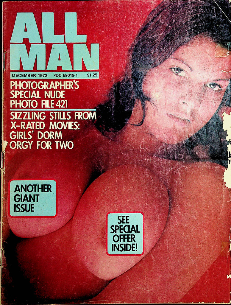 All Man Magazine  Stills From X-Rated Movies Girls Dorm & Orgy For Two  December 1973       120321lm-dm