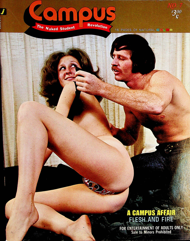 Campus Magazine  The Naked Student Revolution / A Campus Affair  #7 1970's     062822lm-p2