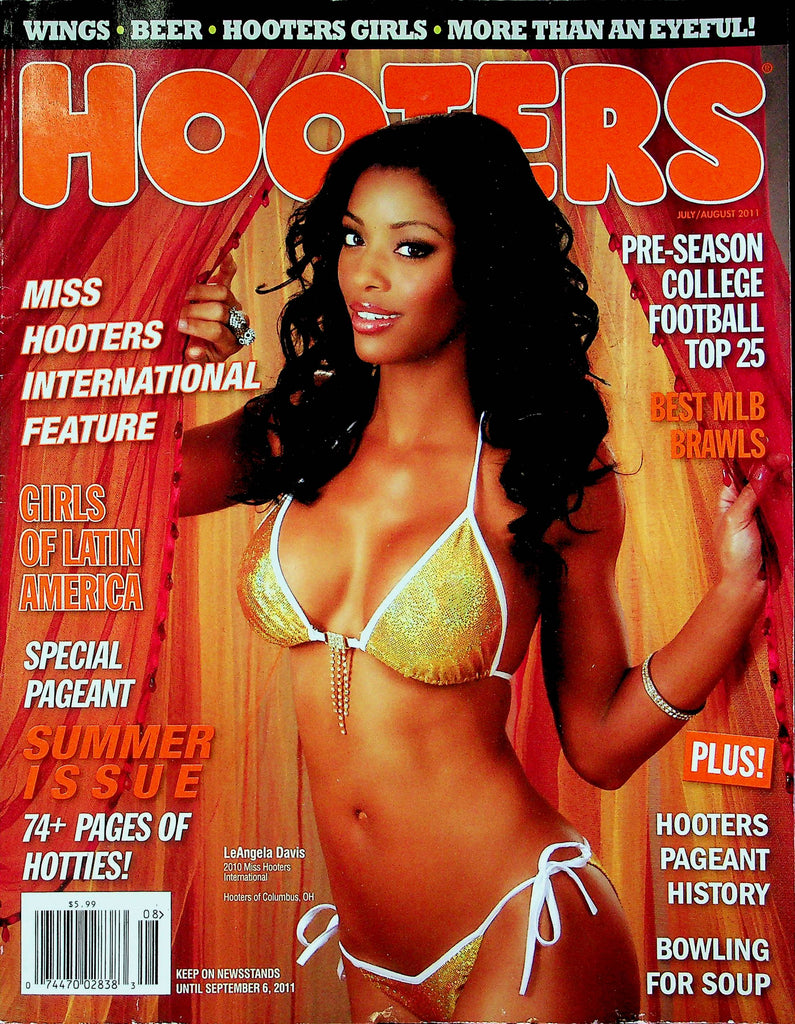 Hooters Magazine Miss Hooters International Summer Issue July/August 2011 092522RP