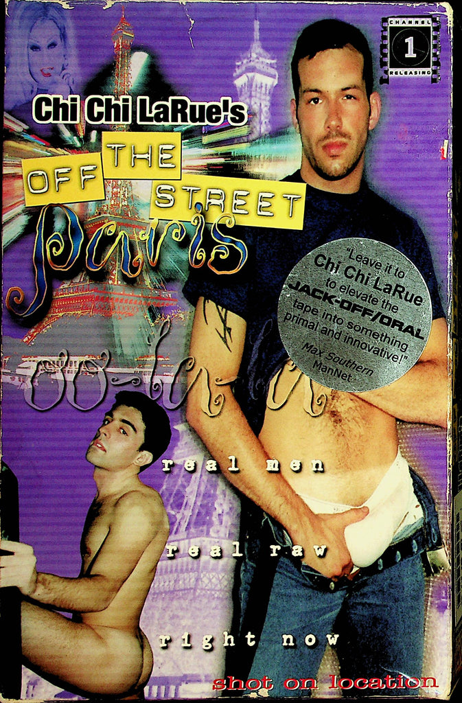 Off The Street Paris Gay VHS   Brock Mickford    XXX  by Chi Chi LaRue   061221lm-sh3