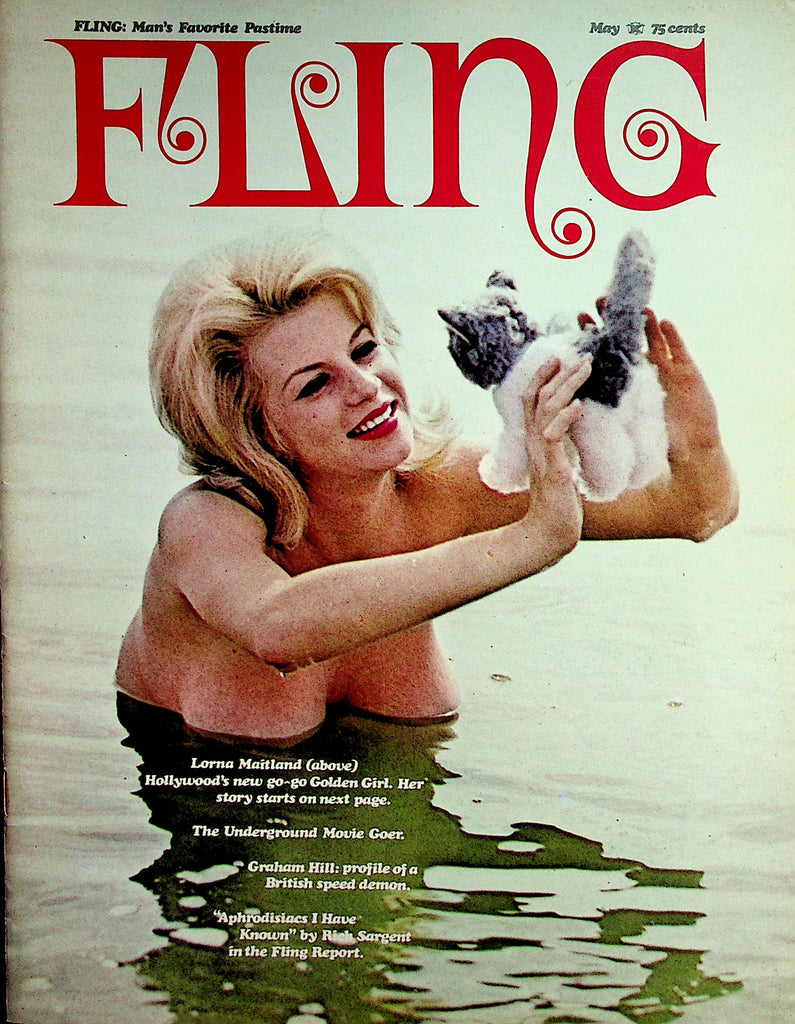 Fling Vintage Magazine   Joan Brinkman / Lorna Maitland  May 1967       101322lm-p