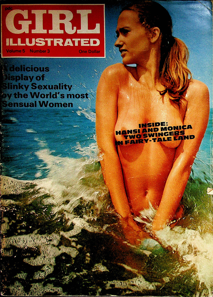 Girl Illustrated Magazine Hansi & Monica Swingers In Fairy-Tale Land  vol.5 #3  1970's   101522lm-p