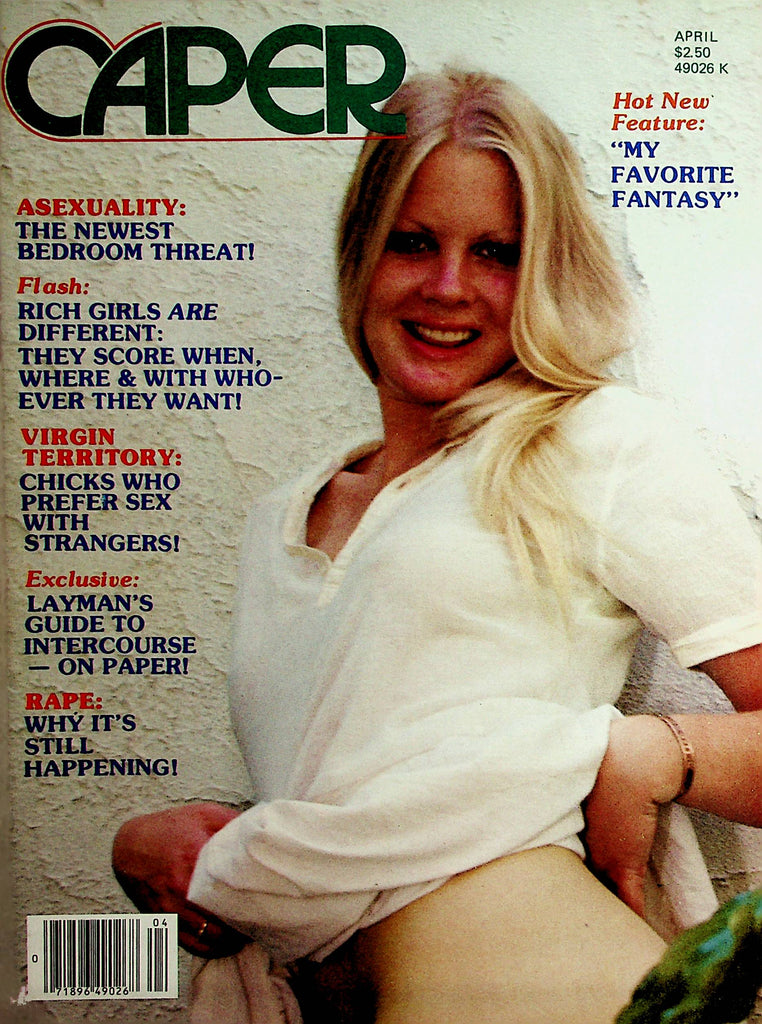 Caper Busty Vintage Magazine  Lisa Deleeuw Centerfold  April 1979     041822lm-p