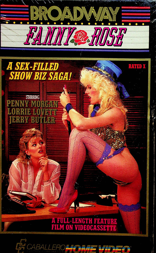Adult VHS Broadway Fanny Rose - Lorrie Lovett , Penny Morgan, Jerry Butler  1986 Caballero   031523lp-vhs