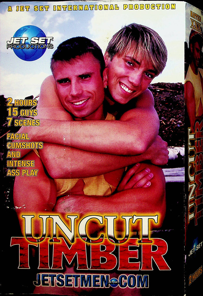 Uncut Timber Gay VHS Movie   15 Hot Guys Work Up A Sweat  - Jet Set International Production   031523lp-vhs4