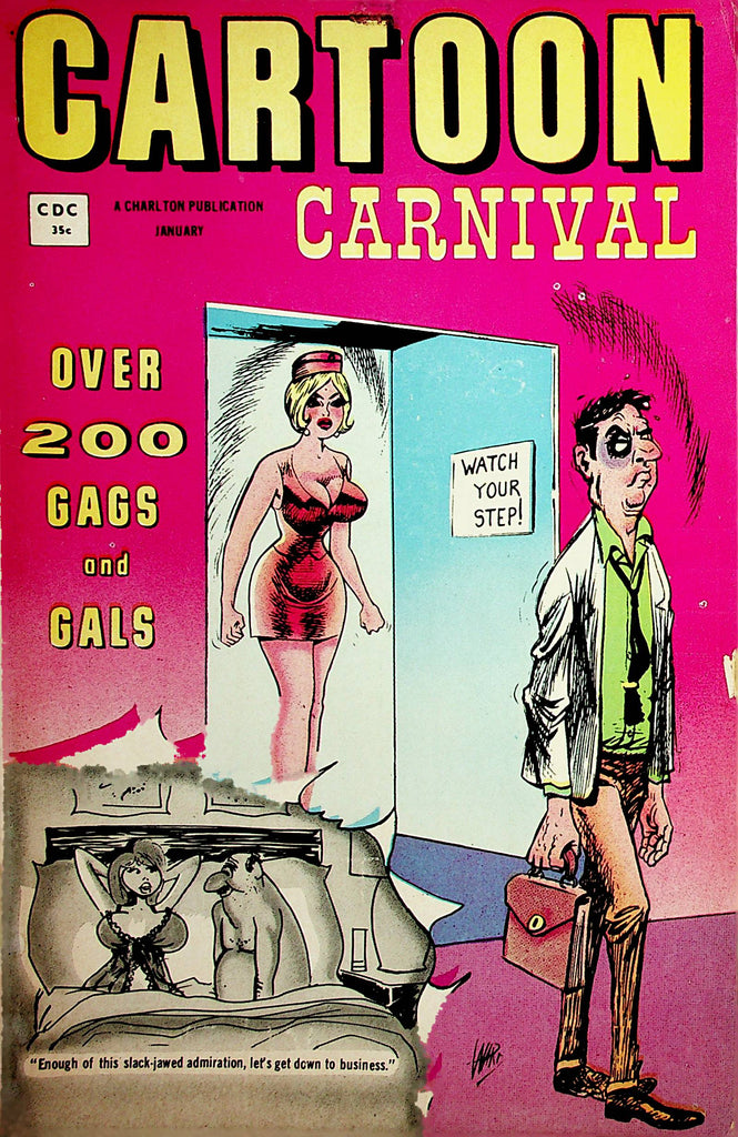 Cartoon Carnival Vintage Magazine  #37 January 1971  121121lm-dm
