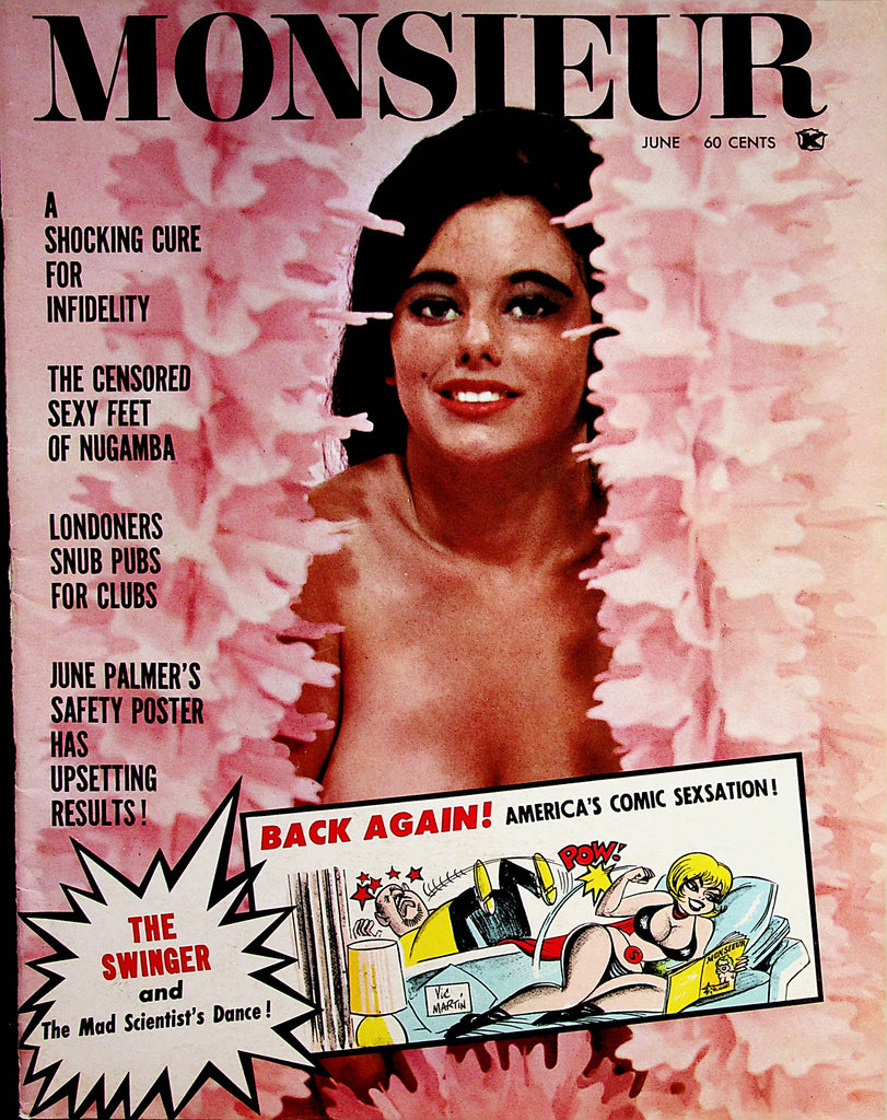 Monsieur Magazine  Centerfold Girl Annette / June Palmer  June 1967   072322lm-p