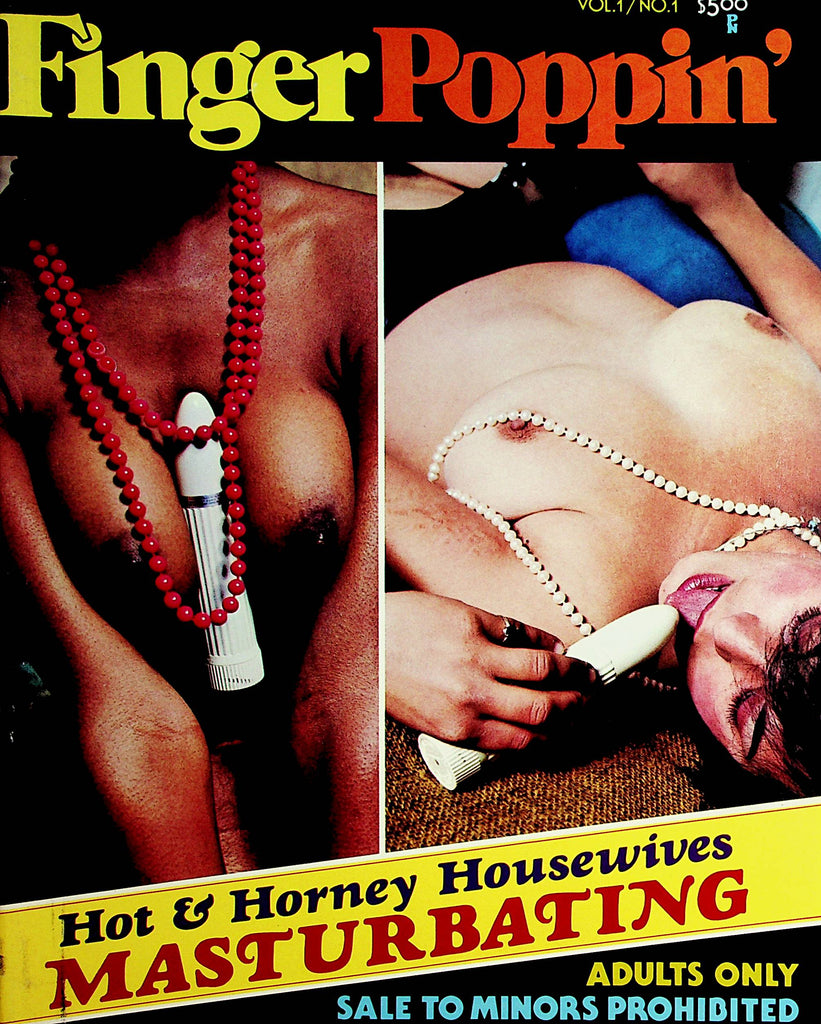 Finger Poppin' Magazine Hot & Horny Housewives Masturbating vol.1 #1 1976  101020lm-sh